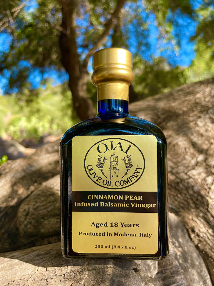 Cinnamon Pear Infused Balsamic Vinegar – Ojai Olive Oil