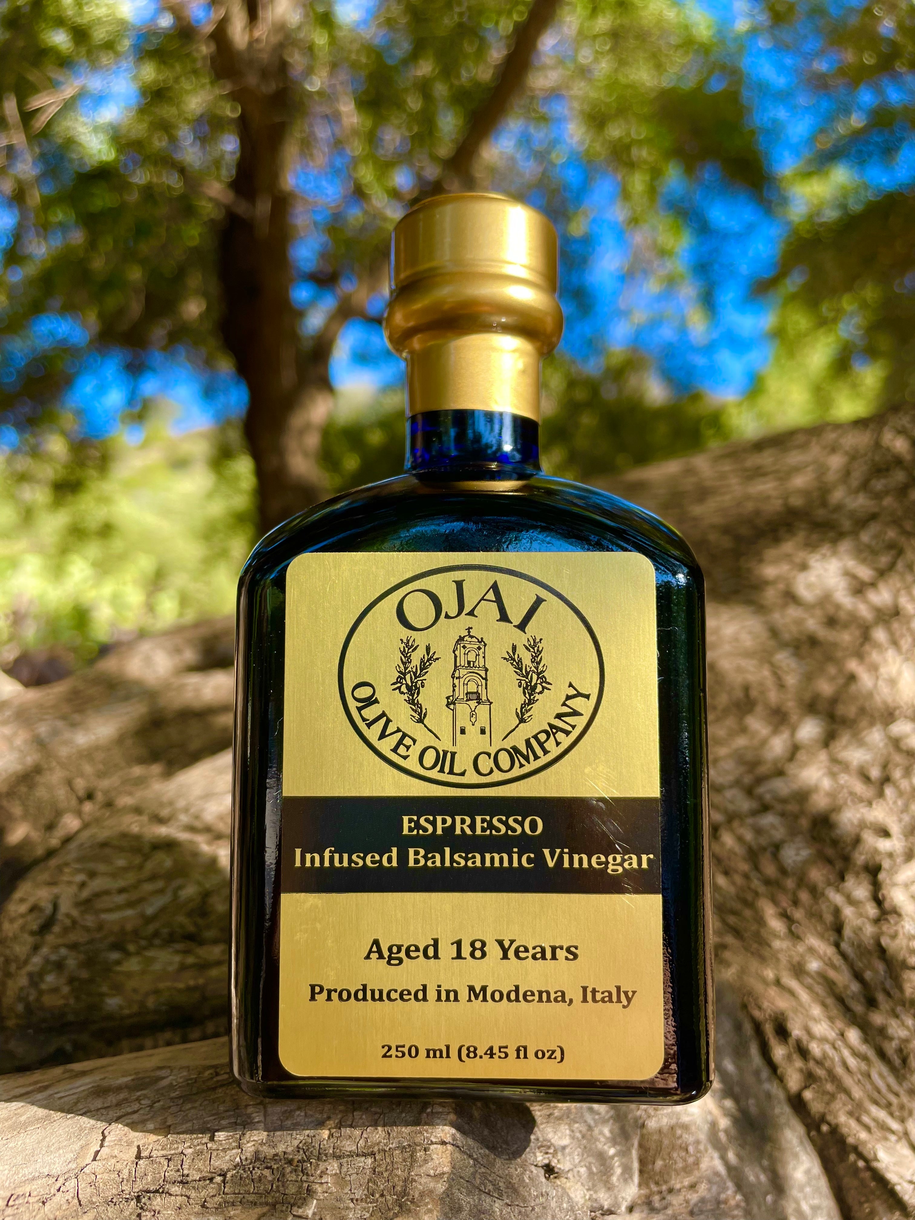 Espresso Infused Balsamic Vinegar Ojai Olive Oil