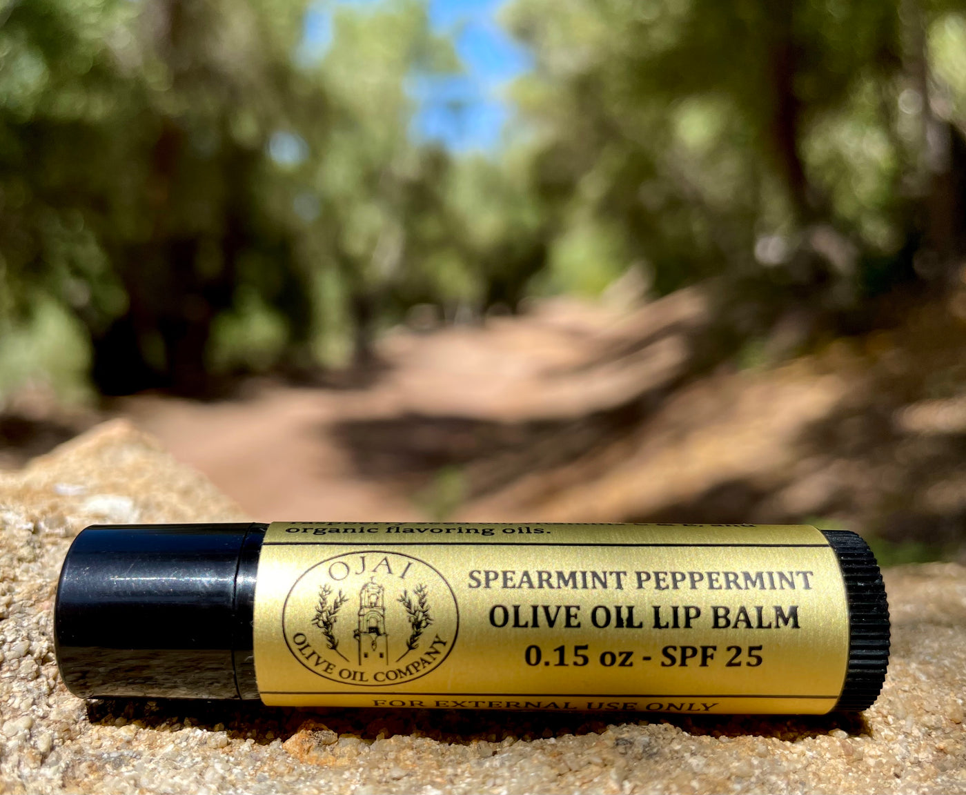 Spearmint Peppermint Olive Oil Lip Balm