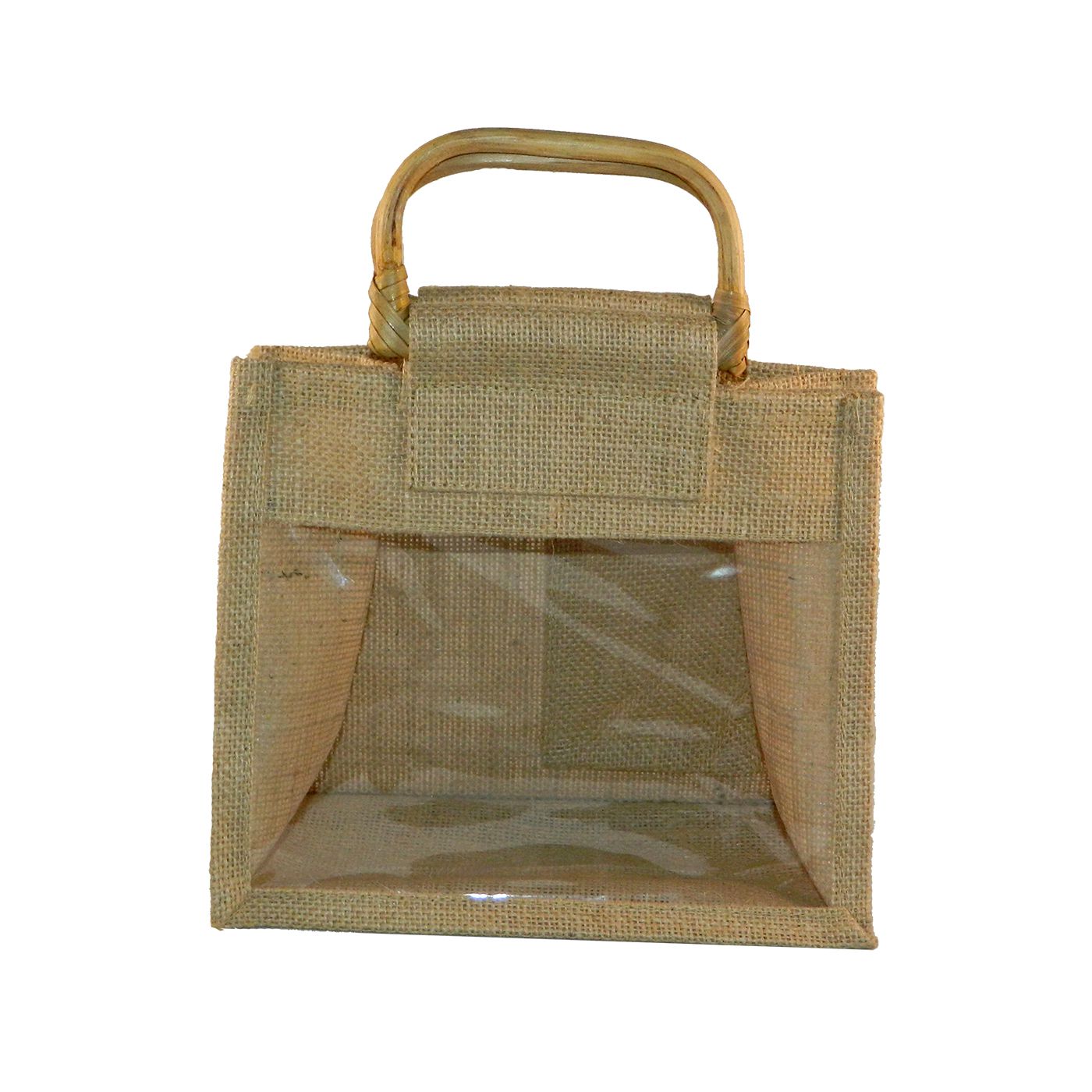 Wide Jute Gift Bag With Handle